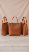 Hand-Tanned Leather Tote