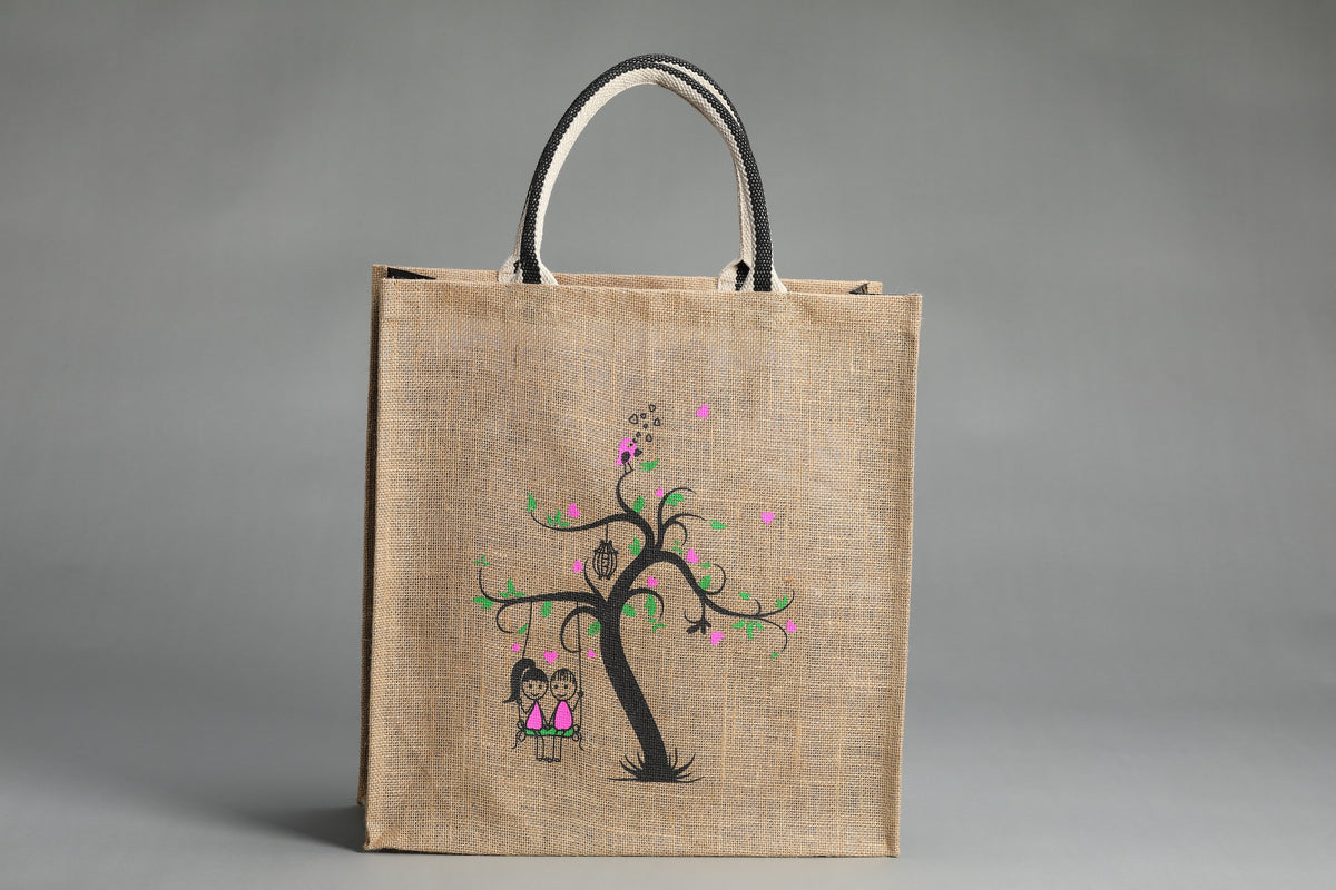 Jute Tote Bag | Shopping Bags | Natural Organic Jute Bag