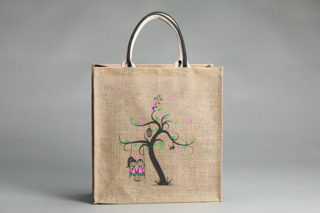 Jute Tote Bag | Shopping Bags | Natural Organic Jute Bag
