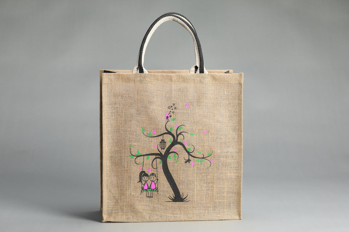 Jute Tote Bag | Shopping Bags | Natural Organic Jute Bag