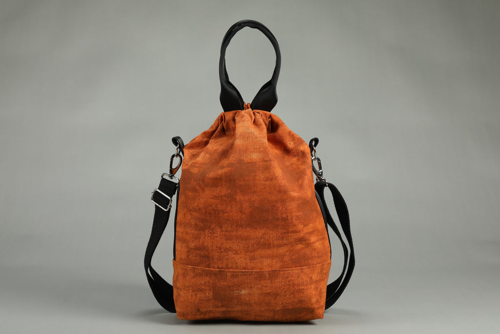Canvas Drawstring Sling Bag | Shoulder Bag for Women