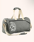 Grey Canvas Duffle Bag | Sports Kit | Weekender Duffle